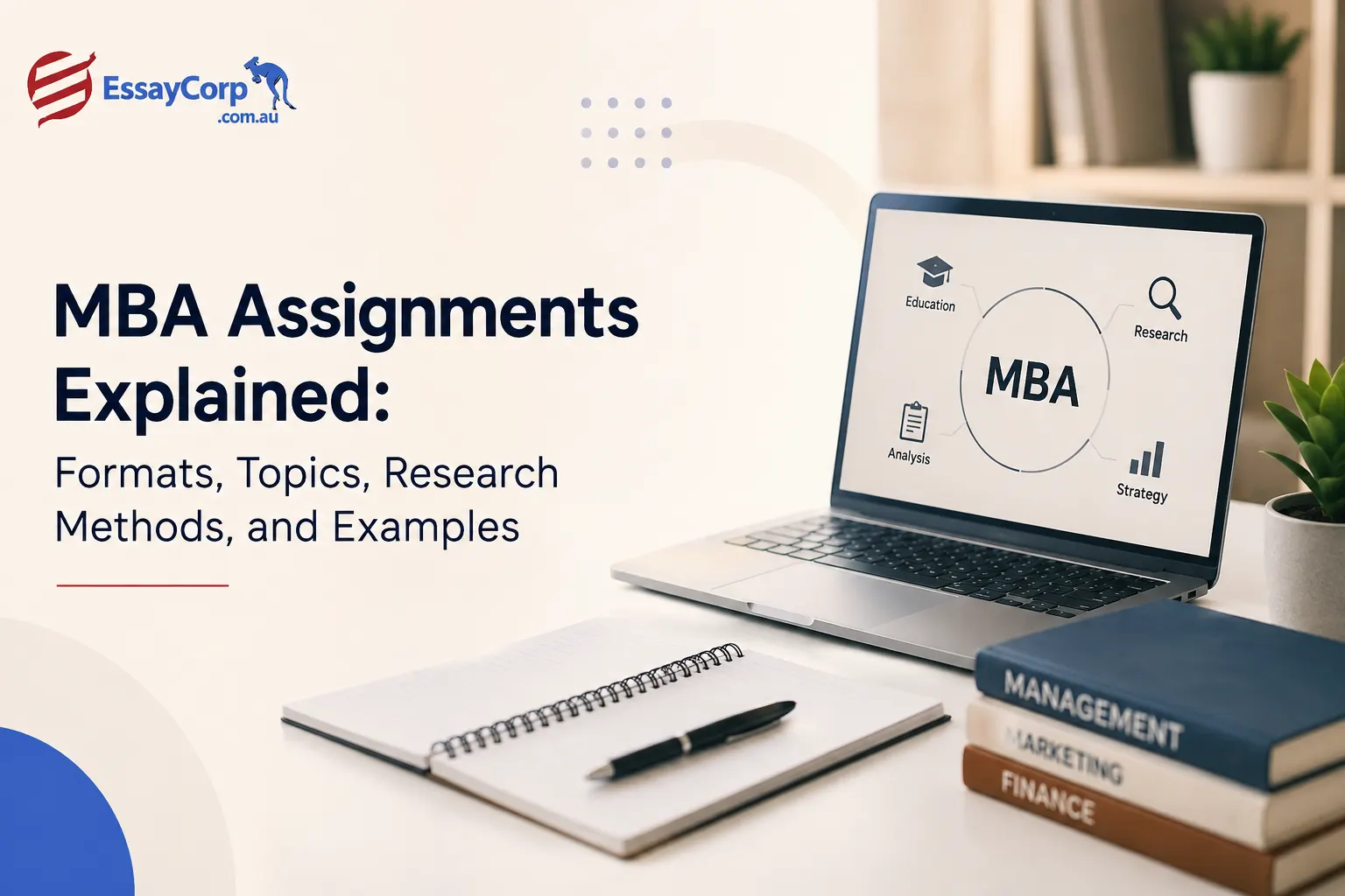 MBA Assignments Explained: Formats, Topics, Research Methods, and Examples